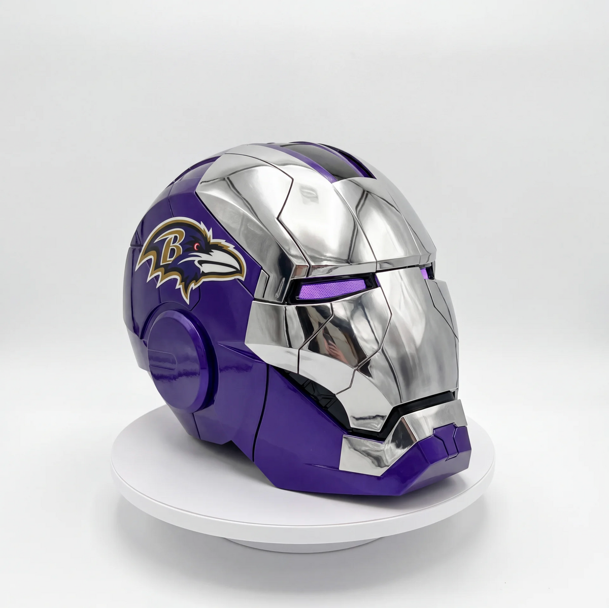 Motorized Iron Man Helmet, Voice, Touch & Remote Control