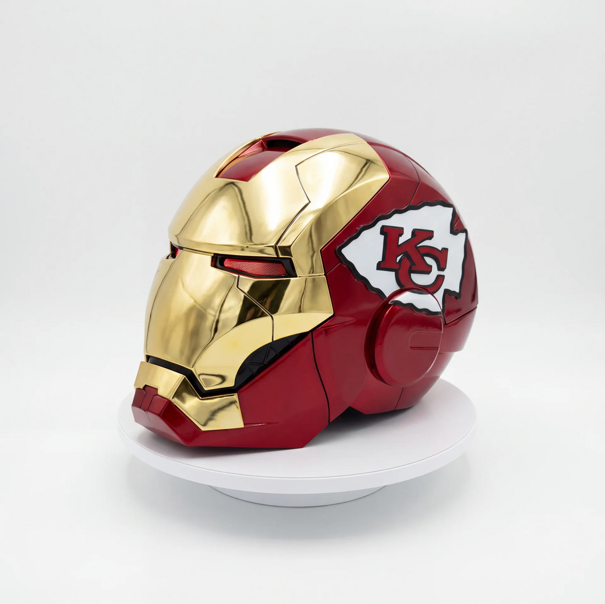 Motorized Iron Man Helmet, Voice, Touch & Remote Control