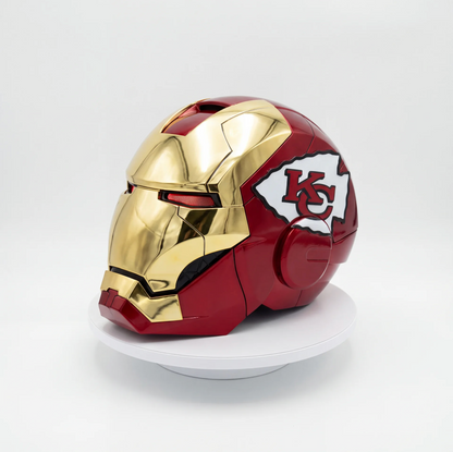 Motorized Iron Man Helmet, Voice, Touch & Remote Control