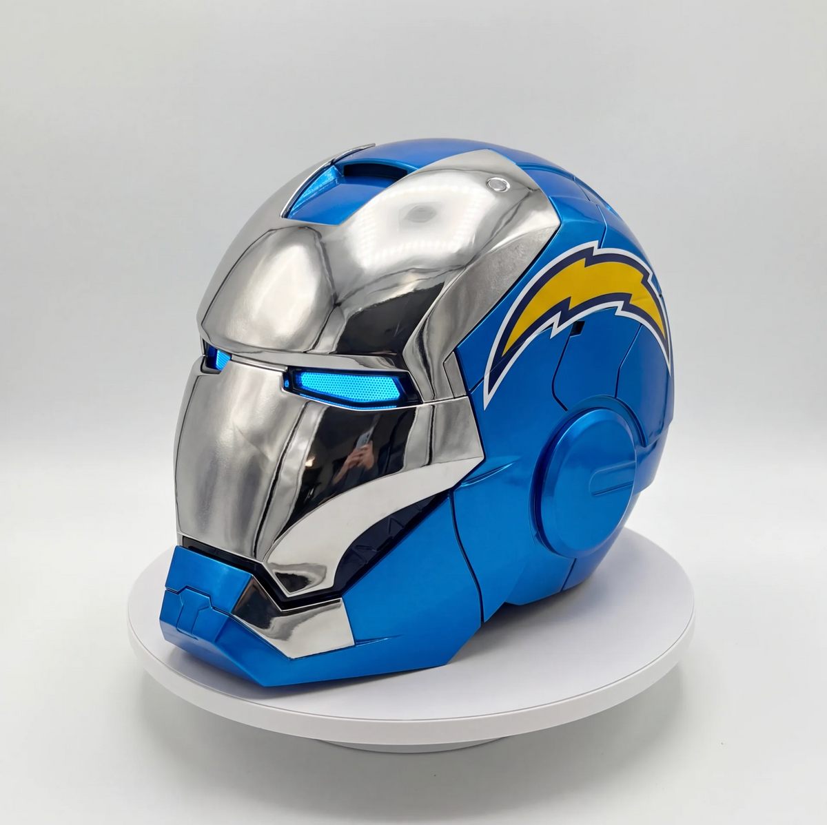 Motorized Iron Man Helmet, Voice, Touch & Remote Control