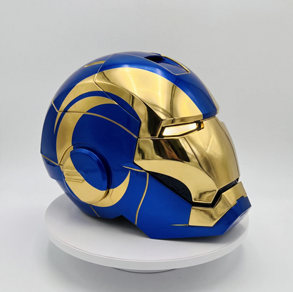 Motorized Iron Man Helmet, Voice, Touch & Remote Control