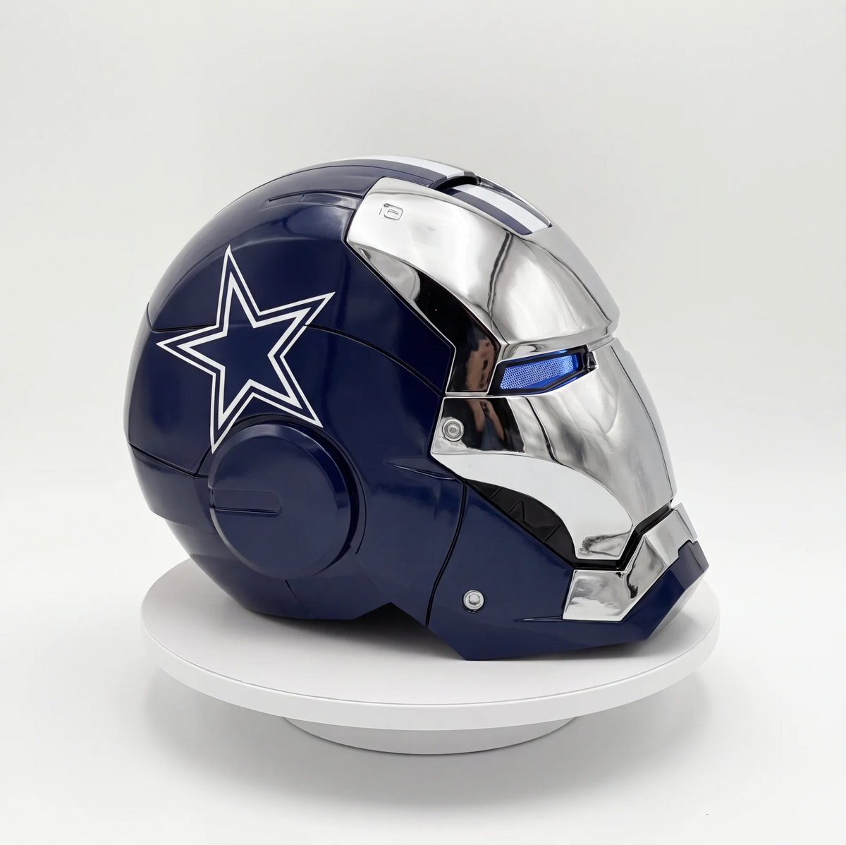 Motorized Iron Man Helmet, Voice, Touch & Remote Control