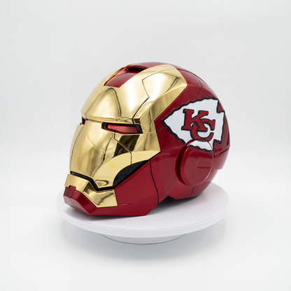 Motorized Iron Man Helmet, Voice, Touch & Remote Control