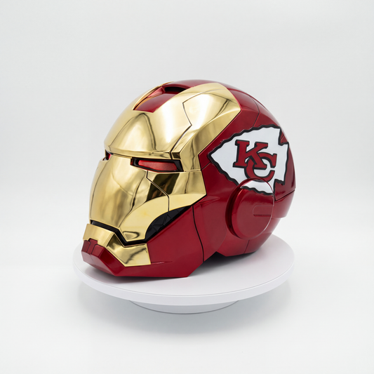 Motorized Iron Man Helmet, Voice, Touch & Remote Control