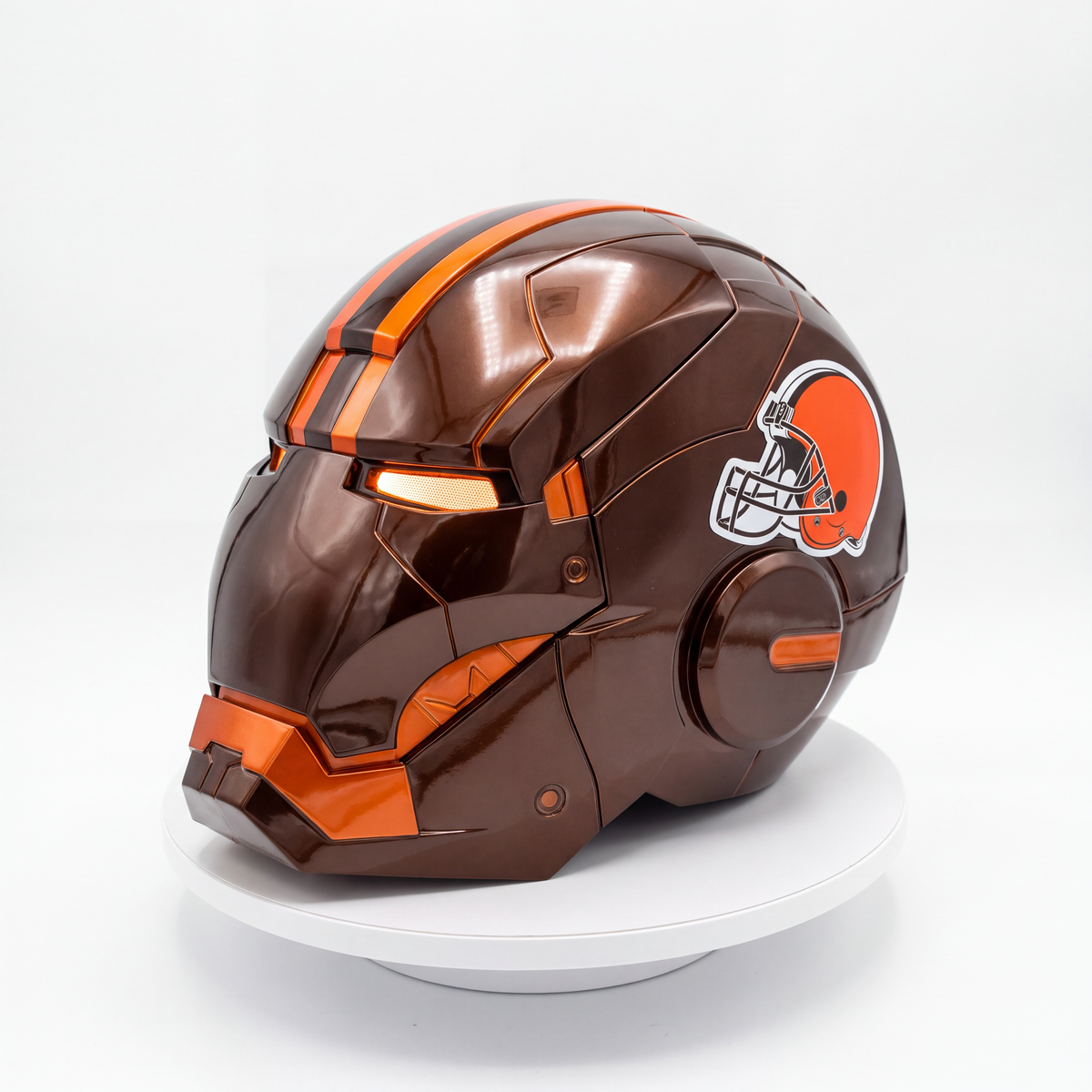 Motorized Iron Man Helmet, Voice, Touch & Remote Control