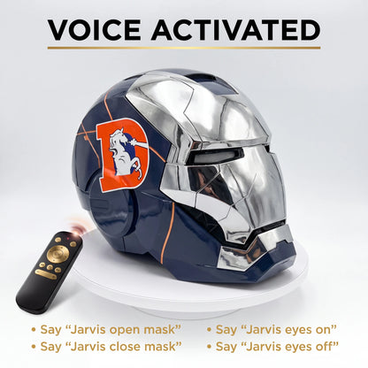 Motorized Iron Man Helmet, Voice, Touch & Remote Control